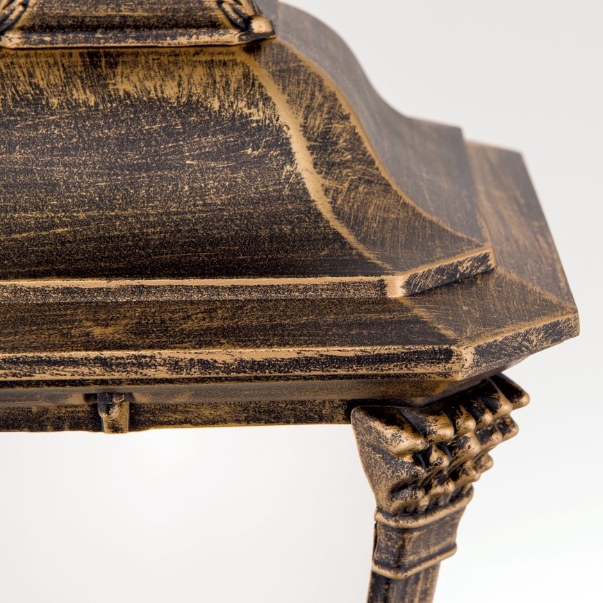 Уличный подвесной светильник AIKO 1xE27/60W/230V IP23 бронза/патина