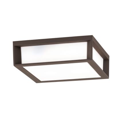 Uличный светильник HENRY 2xE27/15W/230V IP44 коричневый