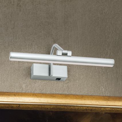 LED Підсвітка картин PORTRAIT LED/6W/230V 30 см матовий хром