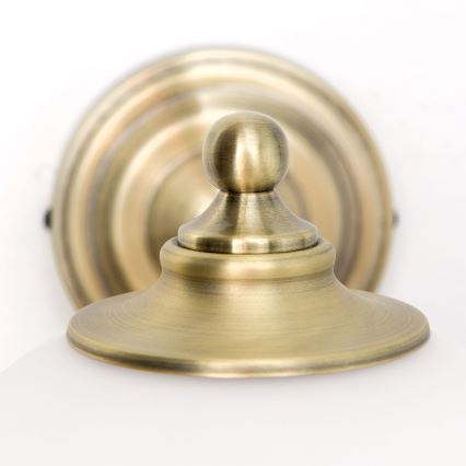 Настенная лампа OLD LAMP 1xE27/40W/230V белый/латунь