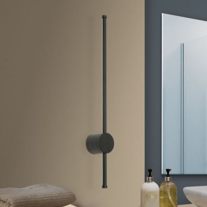 LED Підсвітка для дзеркала для ванної FERDINAND LED/12W/230V IP54 чорний