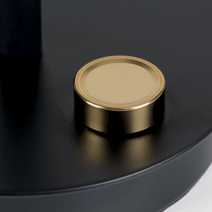 Настільна гнучка лампа DOTTY з регулюванням яскравості 1xGU10/10W/230V чорна/латунь