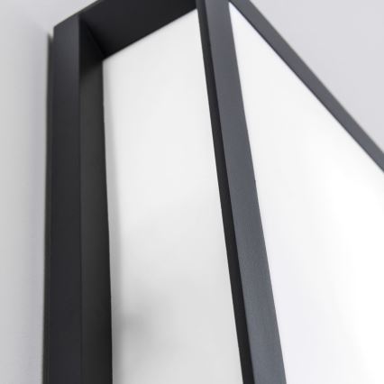 Зовнішній світильник HENRY 2xE27/15W/230V 26x26 см IP44 антрацит