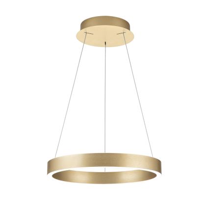 диммируемая LED-люстра на тросе KOLK LED/40W/230V 2700/3000/4000K диаметр 40 см золотая