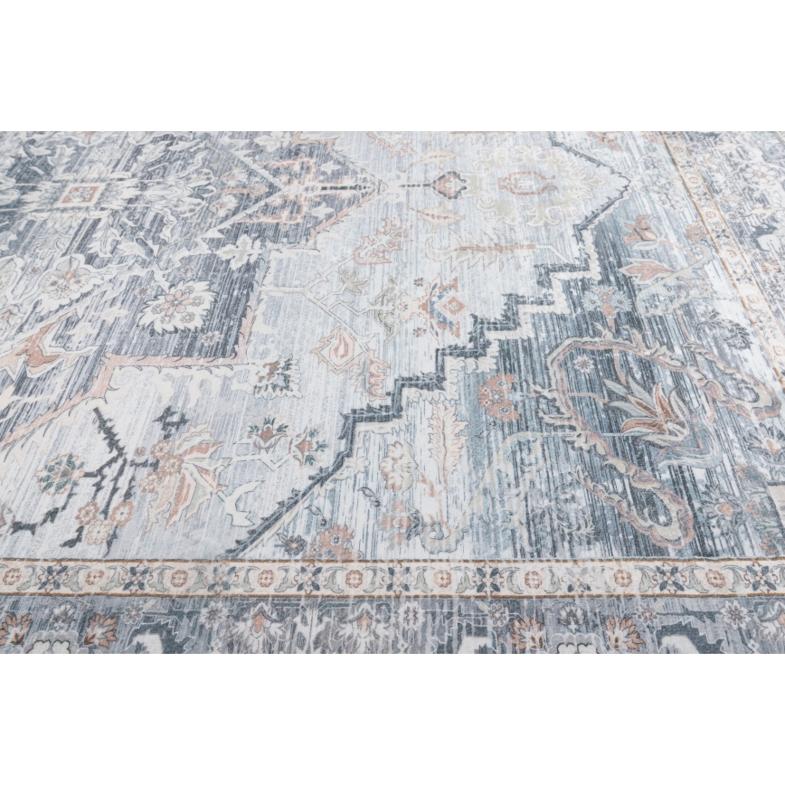 Орієнтальний килим DOVE-VINTAGE 120×170 см 2600 г/м² сірий