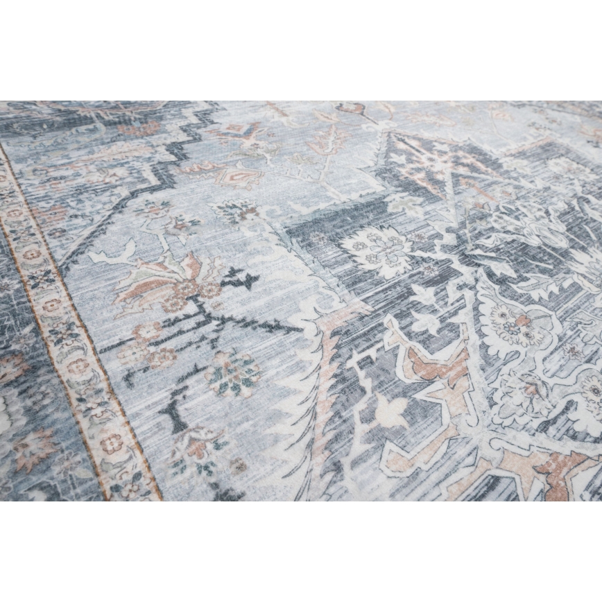 Орієнтальний килим DOVE-VINTAGE 120×170 см 2600 г/м² сірий
