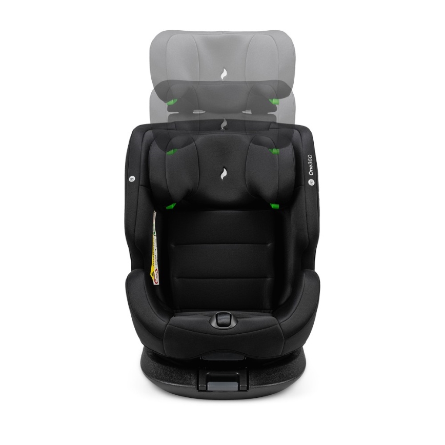OSANN - Автокресло ONE 360 i-Size 40-150 см, полностью чёрное