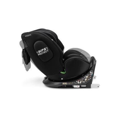 ОСАНН - автокрісло ОНЕ 360 і-Сайз 40-150 см, повністю чорне