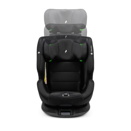 ОСАНН - автокрісло ОНЕ 360 і-Сайз 40-150 см, повністю чорне