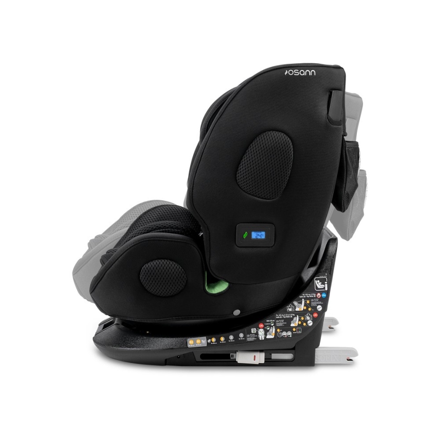 OSANN - автокрісло ONE 360 Klimax i-Size 40-150 см, повністю чорне