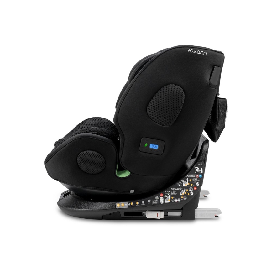 OSANN - автокрісло ONE 360 Klimax i-Size 40-150 см, повністю чорне