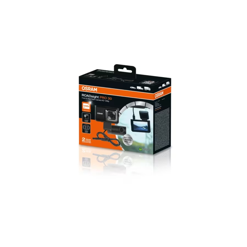 Osram - Автомобільний відеореєстратор ROADSIGHT PRO 30 Full HD 1080p 12/24V