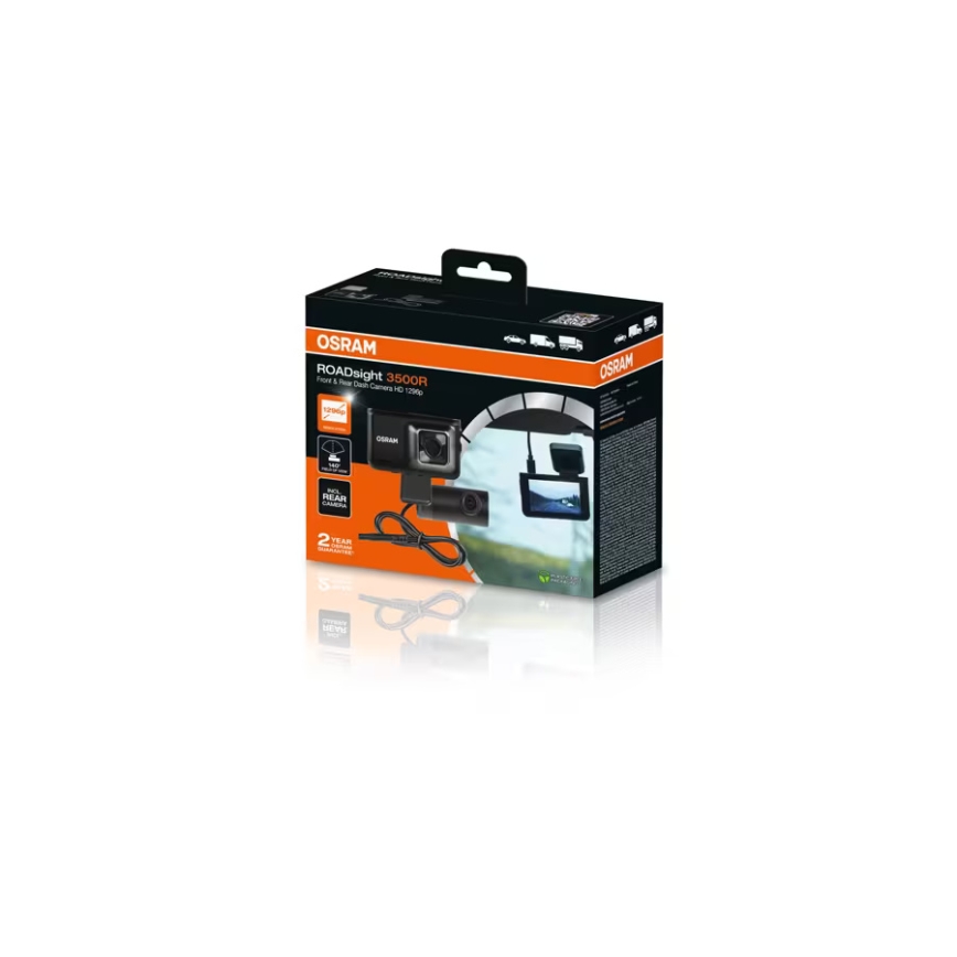 Osram - Автомобильный видеорегистратор ROADSIGHT 3500R Full HD 1080p 12/24V