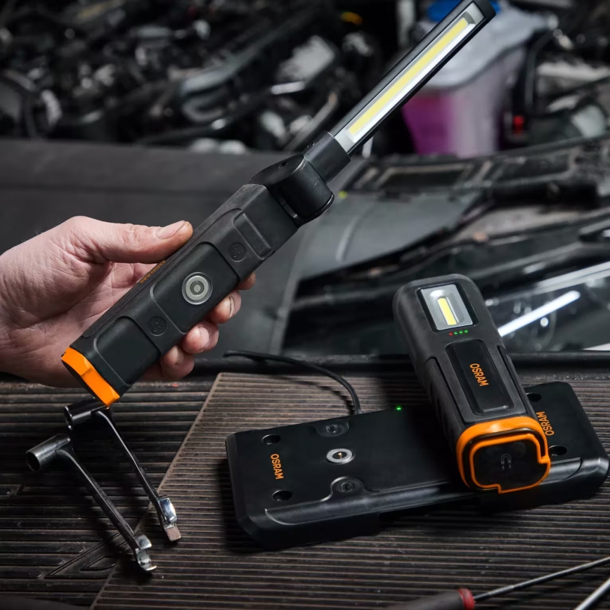 Osram - бездротова магнітна зарядна панель LEDINSPECT DUAL CHARGE PAD 5V