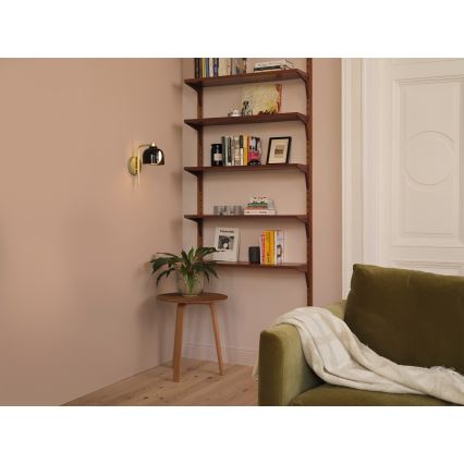 Osram - Бра DECOR COROLLE 1xG9/20W/230V черный/золотой
