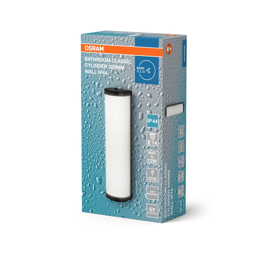 Osram - Бра для ванной комнаты BATHROOM CLASSIC 2xE14/12W/230V IP44