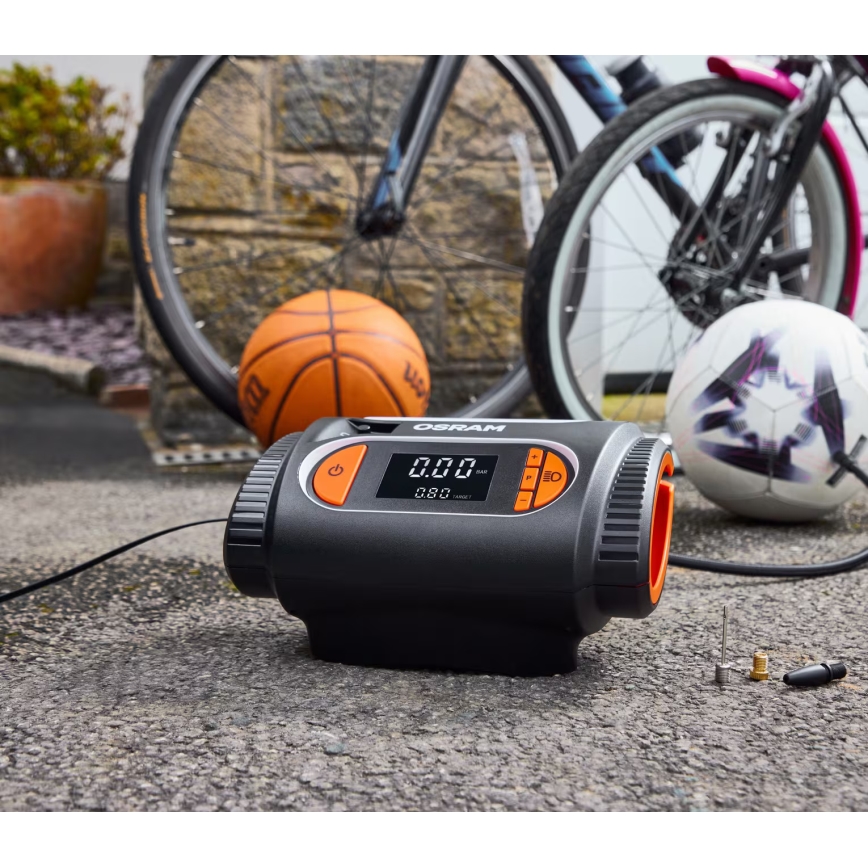Osram - цифровий компресор для накачування шин TYREinflate 2120, 180 Вт/12 В