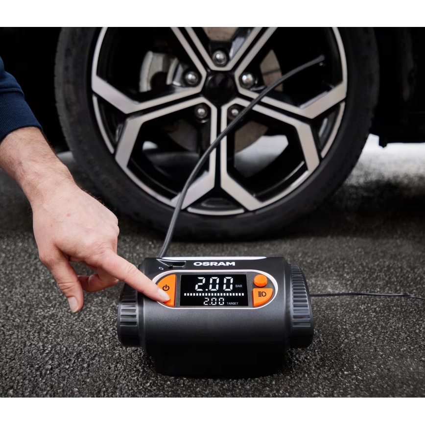 Osram - Цифровий компресор TYREinflate 2130 180 Вт/12 В