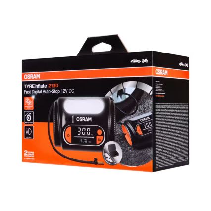 Osram - Цифровий компресор TYREinflate 2130 180 Вт/12 В