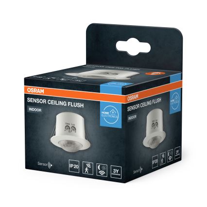 Osram - Датчик руху для підвісної стелі 360° FLUSH 230V білий