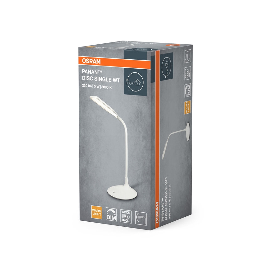 Osram - диммируемая настольная светодиодная лампа PANAN LED/5W/5V