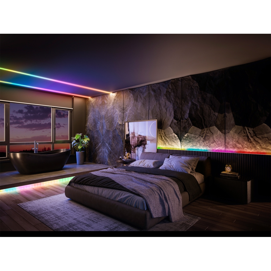 Osram - диммируемая RGB LED-лента SMART+ MAGIC 5m LED/35W/230V Wi-Fi + пульт дистанционного управления