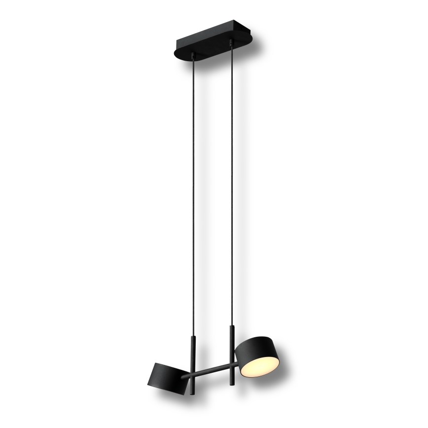 Osram - LED диммируемая подвесная люстра на тросе DECOR KYOTO 2xLED/10W/230V CRI 90 черная