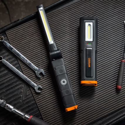 Osram - диммируемый перезаряжаемый светодиодный фонарь LEDINSPECT WIRE-FREE SLIM 600 LED/5W/3,7V IP54