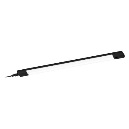 Osram - диммируемый LED-подшкафный светильник с датчиком движения LINEAR EDGE LED/8W/230V 3000/4000/6500K 50 см черный