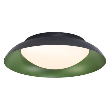 Osram - LED диммируемый потолочный светильник ORBIS PLATE LED/19W/230V, диаметр 31 см, зелёный/чёрный