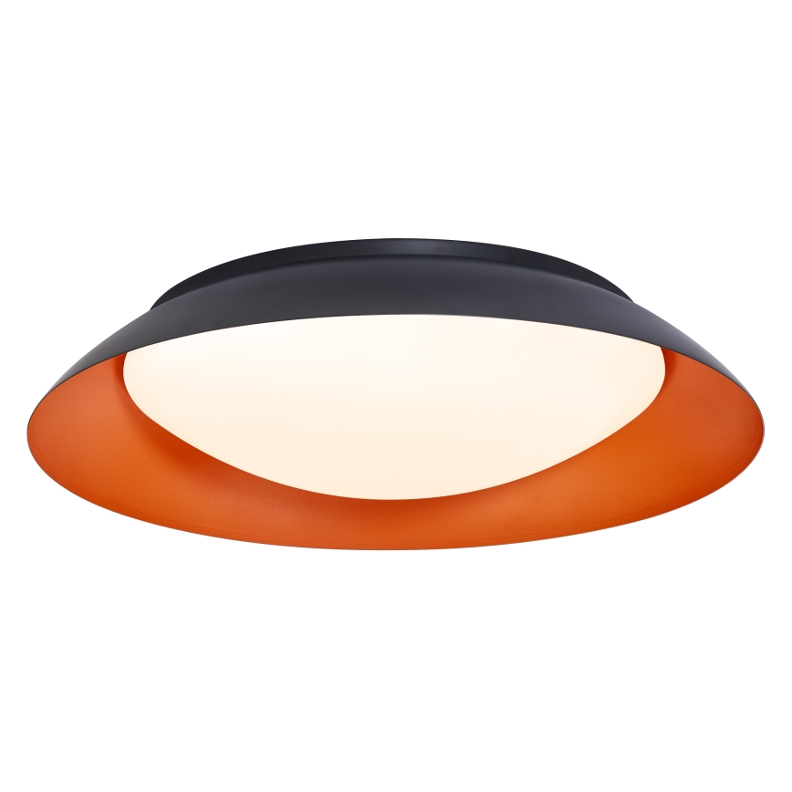 Osram - диммируемый потолочный светильник ORBIS PLATE LED/45W/230V, диаметр 48 см, оранжевый/чёрный