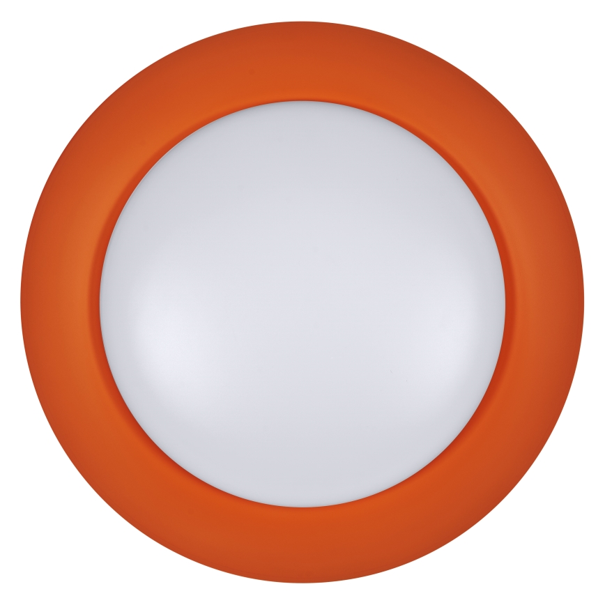 Osram - диммируемый потолочный светильник ORBIS PLATE LED/45W/230V, диаметр 48 см, оранжевый/чёрный