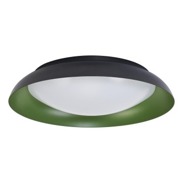 Osram - диммируемый LED потолочный светильник ORBIS PLATE LED/45W/230V, диаметр 48 см, зелёный/чёрный