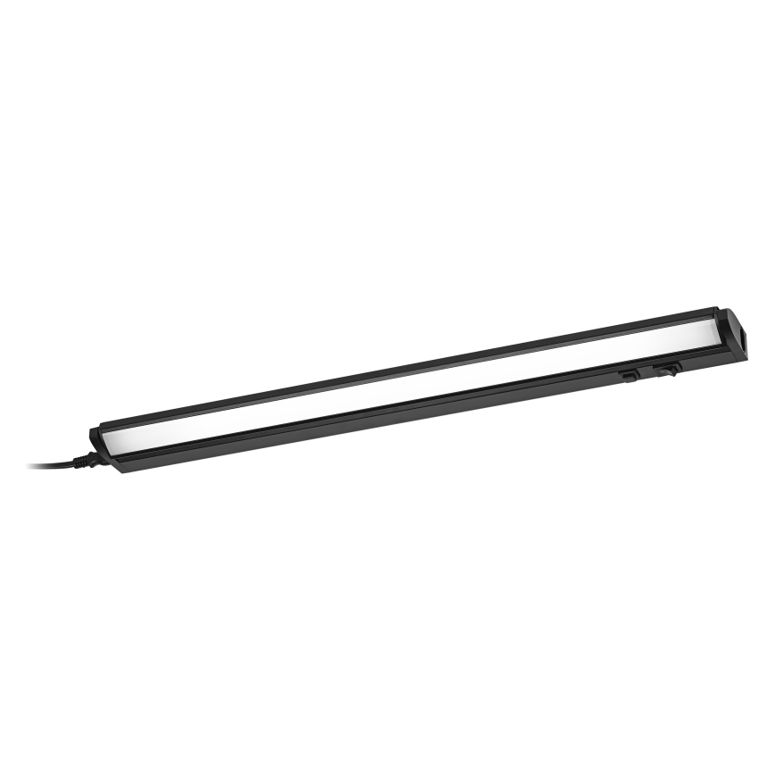Osram - LED диммируемый светильник для установки под шкафы LINEAR TURN LED/10W/230V 3000/4000/6500K 55 cm черный