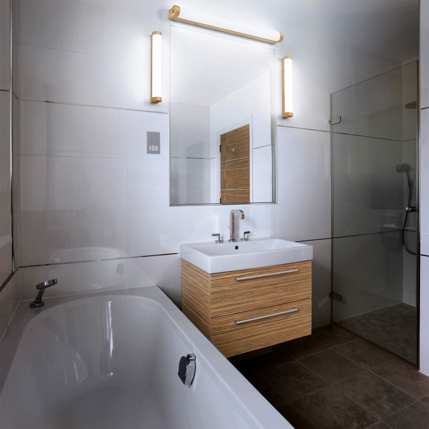 Osram - Диммируемый LED-светильник для зеркала в ванной ORBIS TUBE LED/9W/230V 3000/4000K 40 см IP44 коричневый