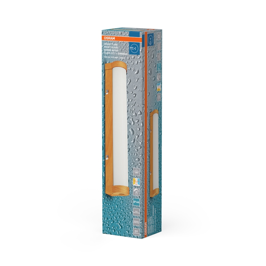 Osram - Диммируемый LED-светильник для зеркала в ванной ORBIS TUBE LED/9W/230V 3000/4000K 40 см IP44 коричневый