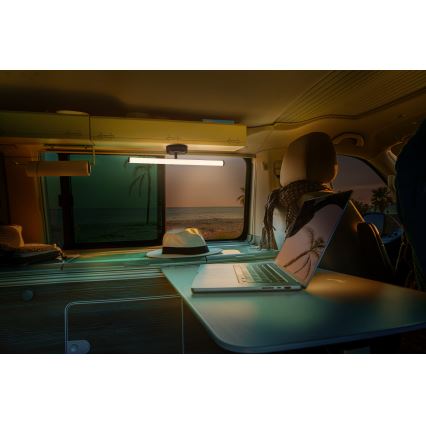 Osram - диммируемый перезаряжаемый сенсорный настенный светильник NIGHTLUX LED/1,8W/5V черный