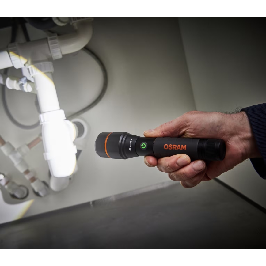 Osram - Диммируемый перезаряжаемый фонарь LEDINSPECT PRO TORCH 500 LED/6W/3,7V 2200 mAh IP44