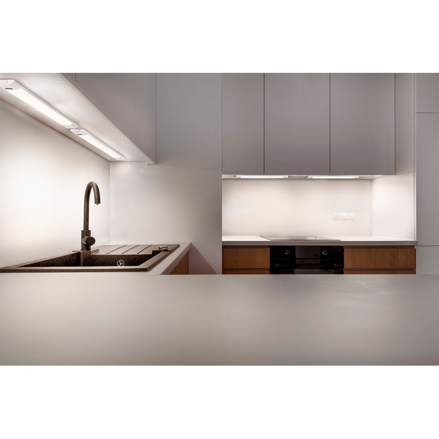Osram - диммируемый LED-светильник для установки под шкафом с датчиком движения LINEAR EDGE LED/8W/230V 3000/4000/6500K 50 см белый
