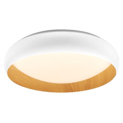 Osram - диммируемый светодиодный потолочный светильник ORBIS LIVIA LED/24W/230V Ø 43 см белый/коричневый