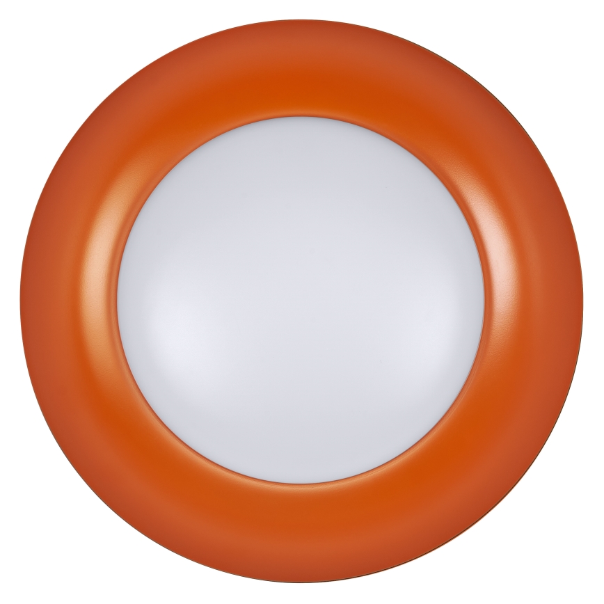 Osram - диммируемый LED потолочный светильник ORBIS PLATE LED/19W/230V, диаметр 31 см, оранжевый/черный