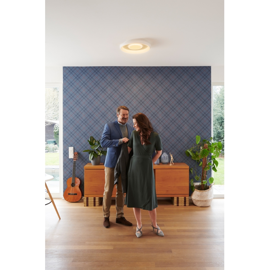 Osram - RGBW светодиодный диммируемый потолочный светильник SMART+ STEA, LED 32 Вт, 230 В, диаметр 48,5 см, 2700–6500 К, Wi-Fi