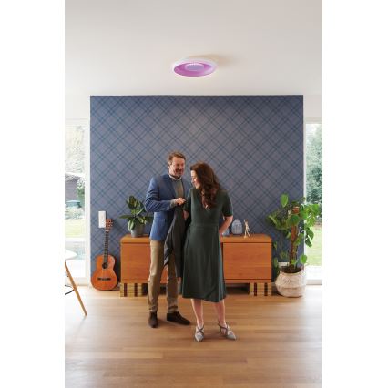 Osram - RGBW светодиодный диммируемый потолочный светильник SMART+ STEA, LED 32 Вт, 230 В, диаметр 48,5 см, 2700–6500 К, Wi-Fi