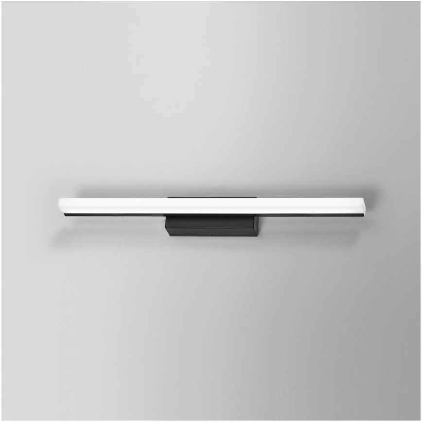 Osram - LED-освітлення для дзеркала ванної ORBIS MIRROR з регулюванням яскравості 10W/230V 3000/4000K 60 см IP44 чорне