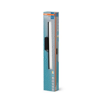 Osram - LED-освітлення для дзеркала ванної ORBIS MIRROR з регулюванням яскравості 10W/230V 3000/4000K 60 см IP44 чорне