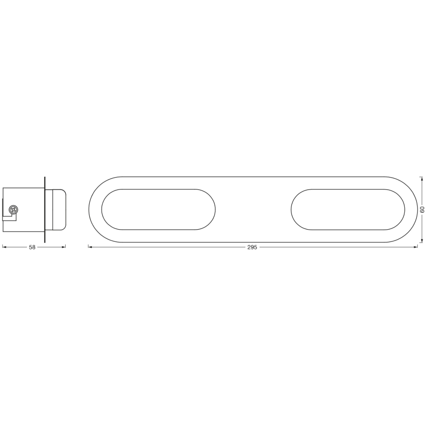 Osram - настінний світильник для ванної з можливістю затемнення SMART+ DUPLO LED/15W/230V 3000-6500K IP44 Wi-Fi