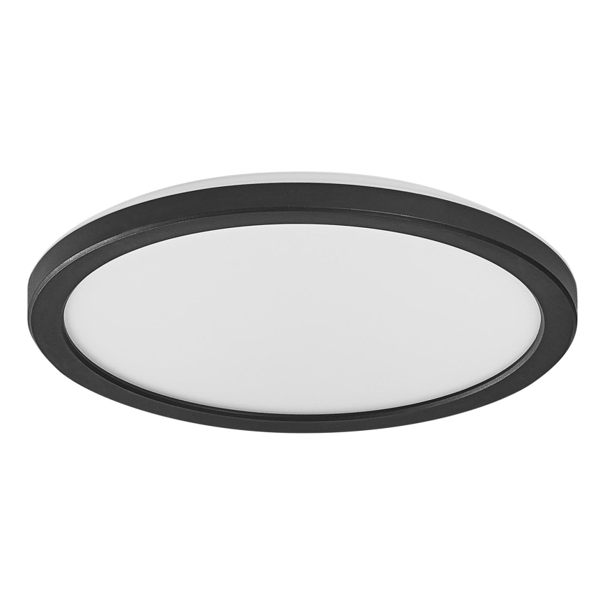 Osram - Димований LED стельний світильник ORBIS ULTRA SLIM LED/15 Вт/230 В/3000 К діам. 23,5 см чорний
