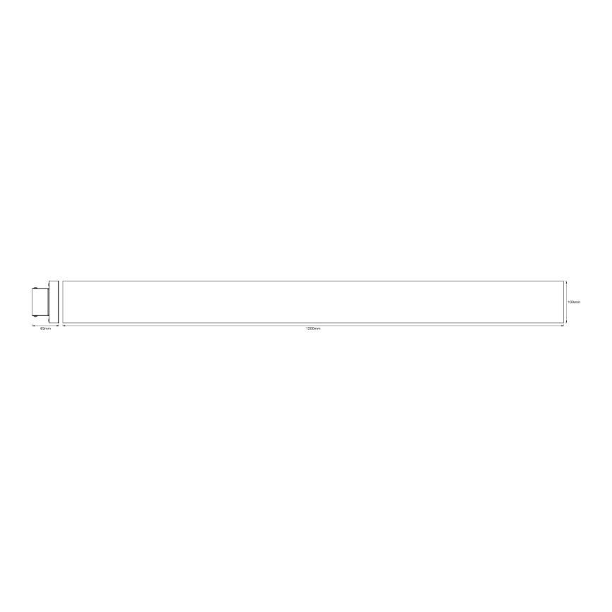 Osram - LED затемнюваний стельовий світильник SMART+ FRAMELESS LED/35W/230V 3000-6500K 120x10 cm Wi-Fi