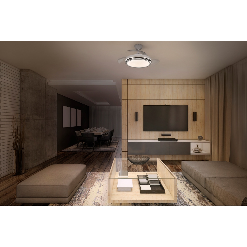 Osram - LED димований стельовий світильник із вентилятором LEVECHE LED/36W/230V 3000/4000/6500K + дистанційне керування
