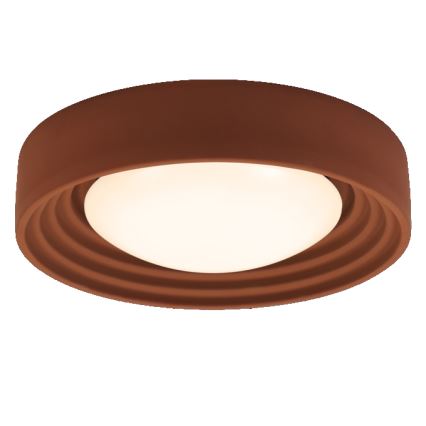 Osram - LED затемнюваний стельовий світильник ORBIS CONCRETE LED/18W/230V діам. 40 см коричневий/бетон